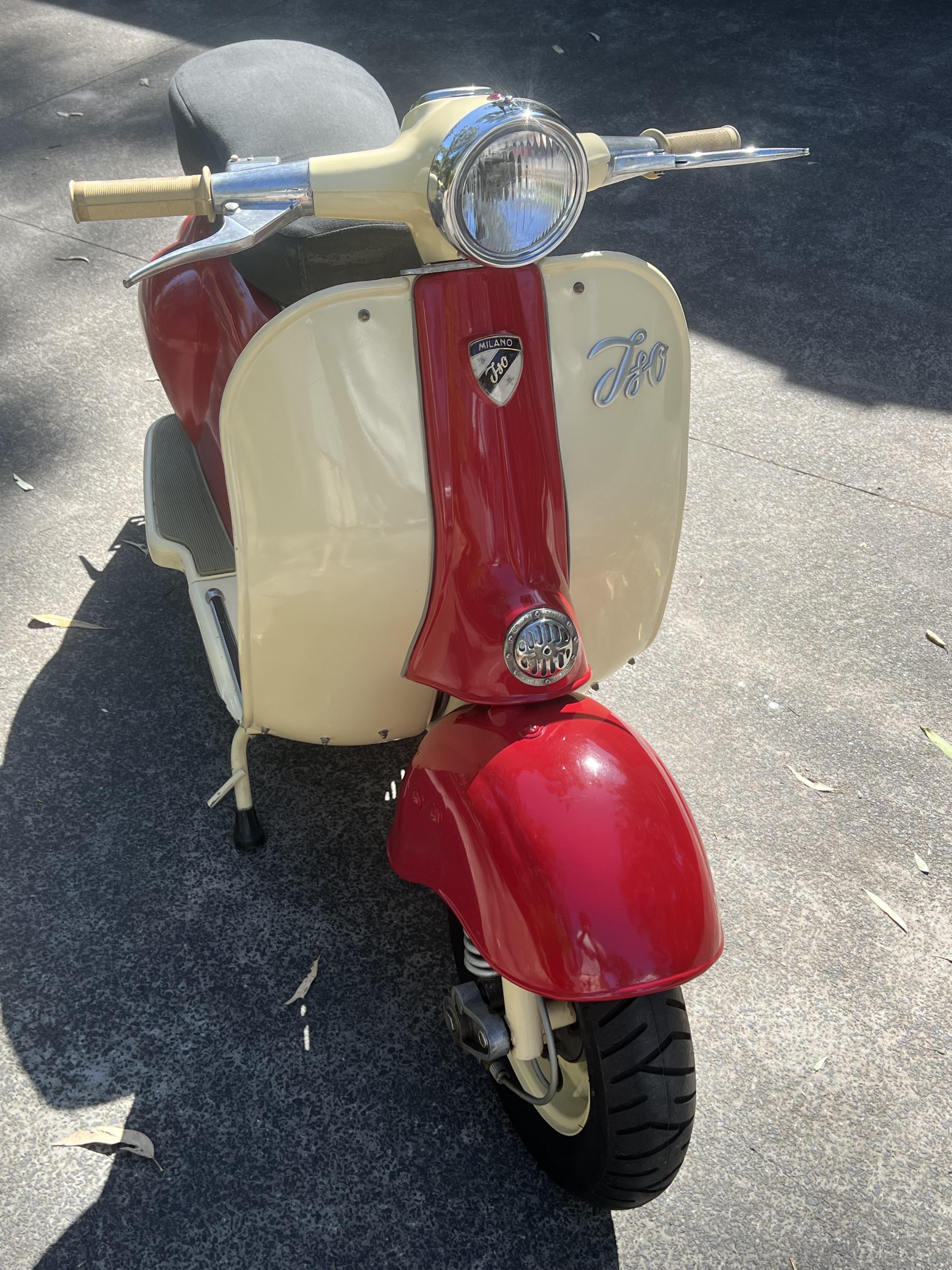 1957 ISO RIVOLTA MILIANO 150CC SCOOTER