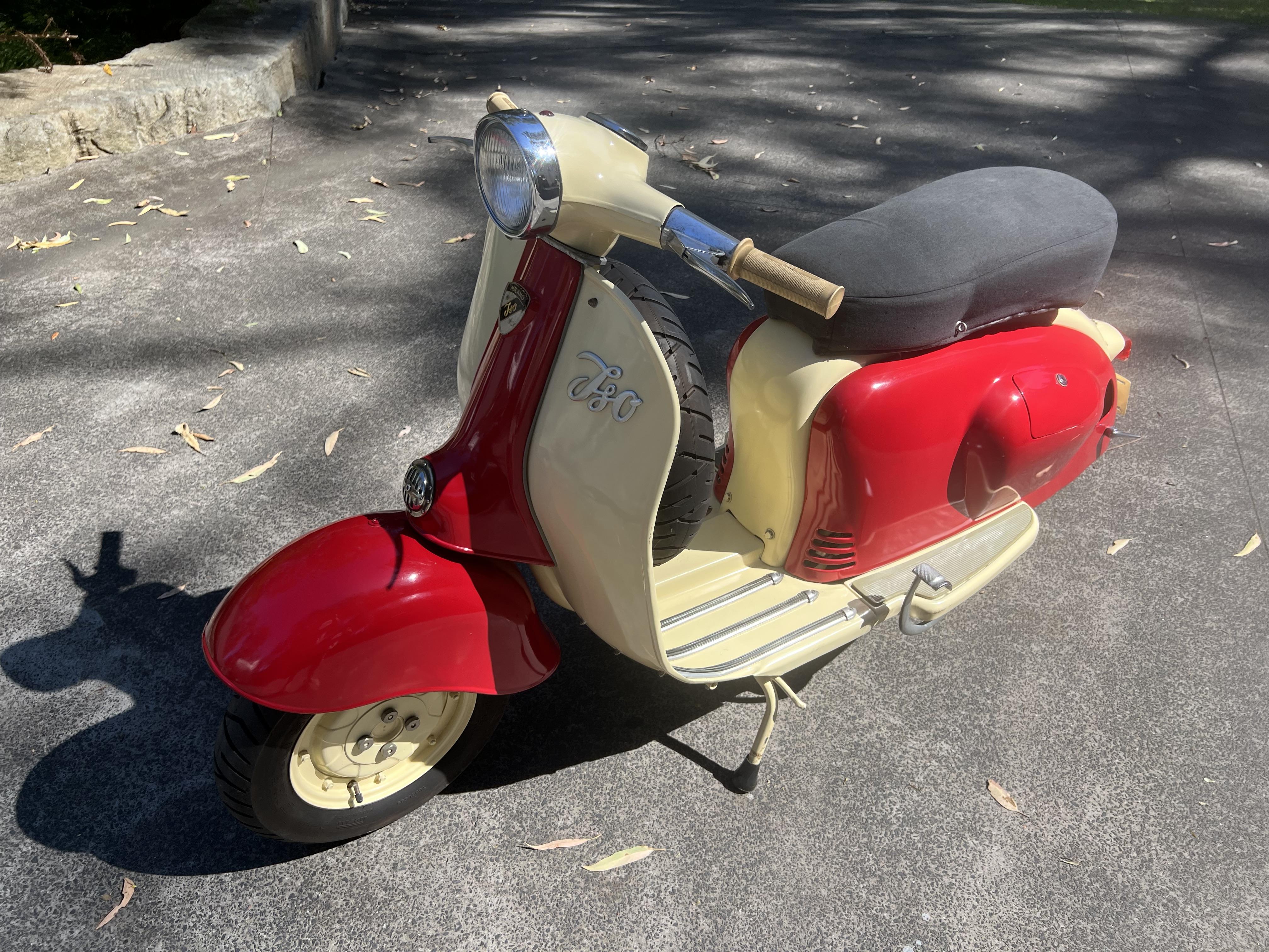 1957 ISO RIVOLTA MILIANO 150CC SCOOTER