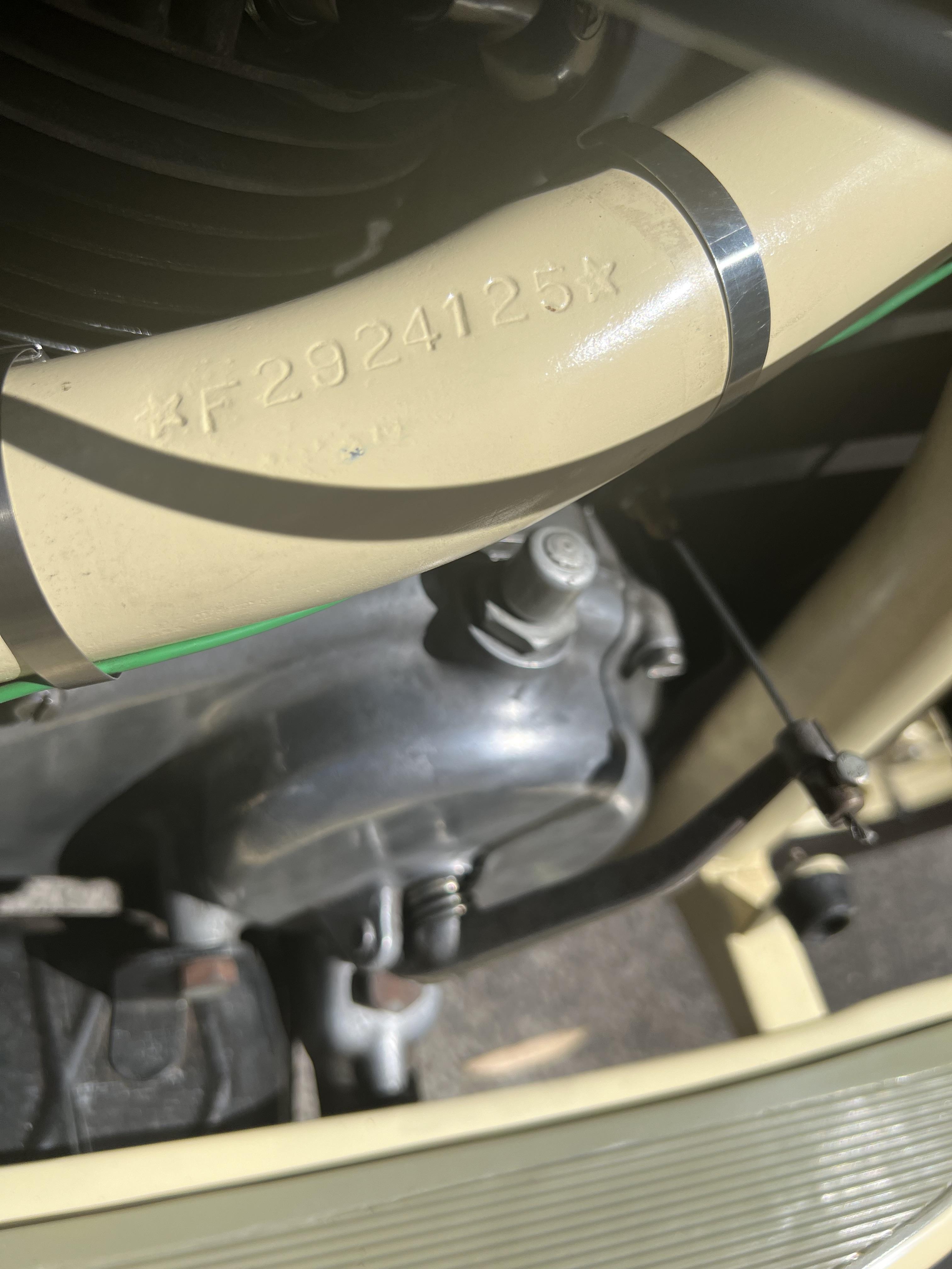 1957 ISO RIVOLTA MILIANO 150CC SCOOTER