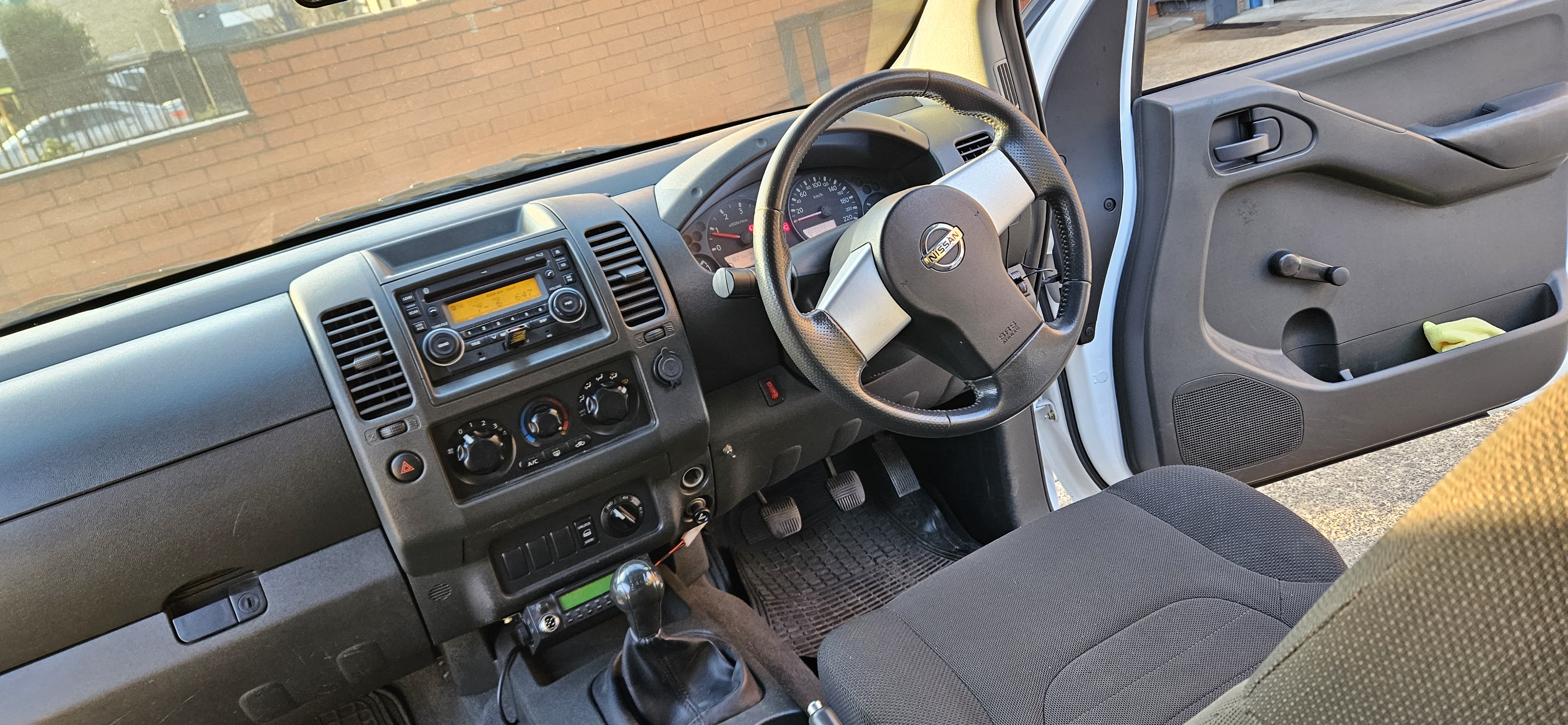 2007 NISSAN NAVARA D40 RX (4x4) 6 SP MANUAL DUAL CAB P/UP