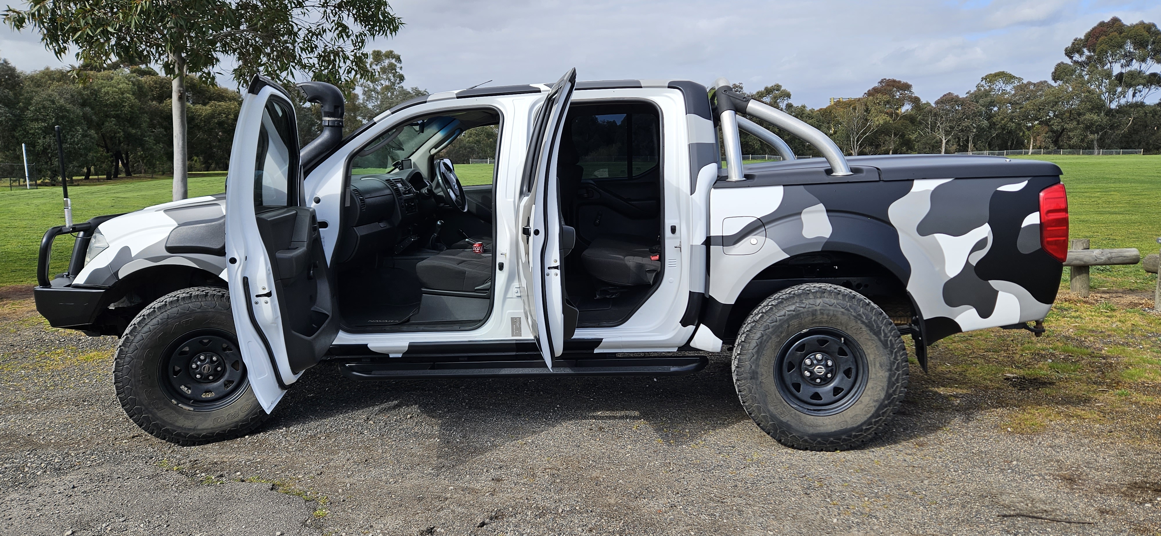 2007 NISSAN NAVARA D40 RX (4x4) 6 SP MANUAL DUAL CAB P/UP