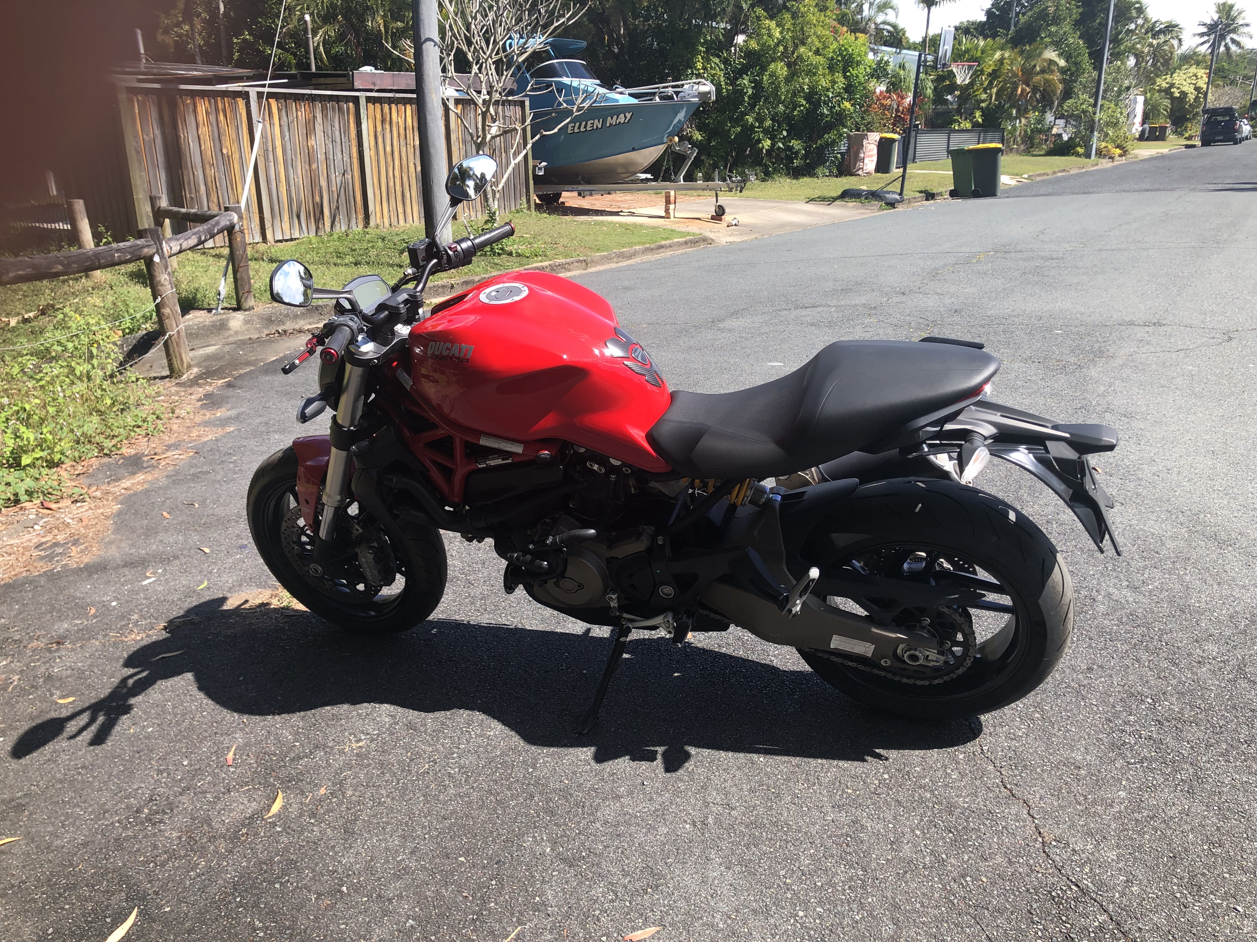 2015 DUCATI MONSTER PLUS 821 ROAD