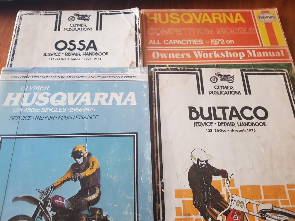 OSSA CLYMER WORKSHOP MANUAL