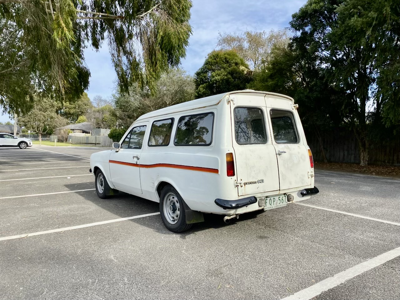 1981 FORD ESCORT GHIA 4 SP MANUAL 4D SEDAN