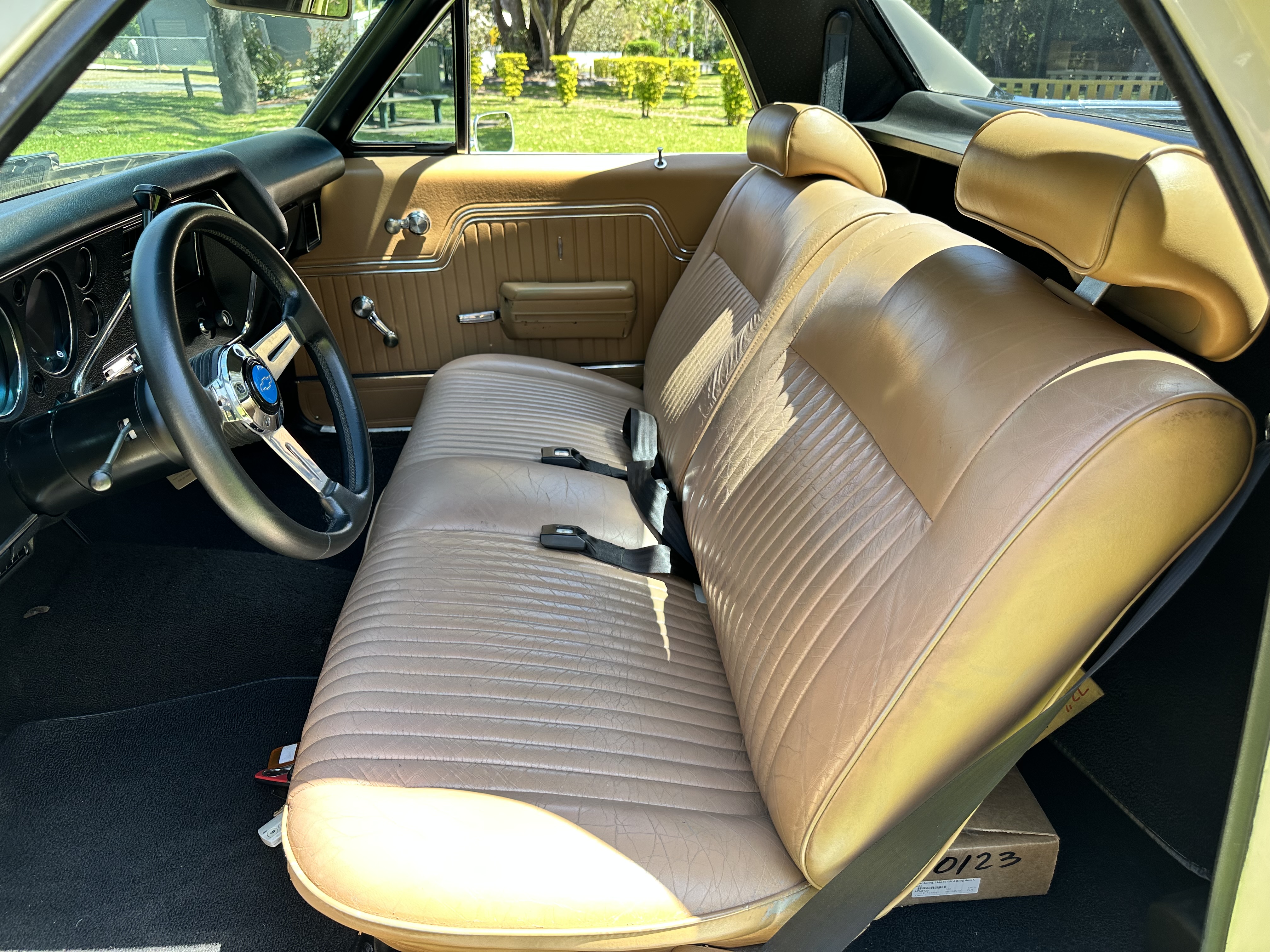 1972 CHEVROLET EL CAMINO SS UTILITY