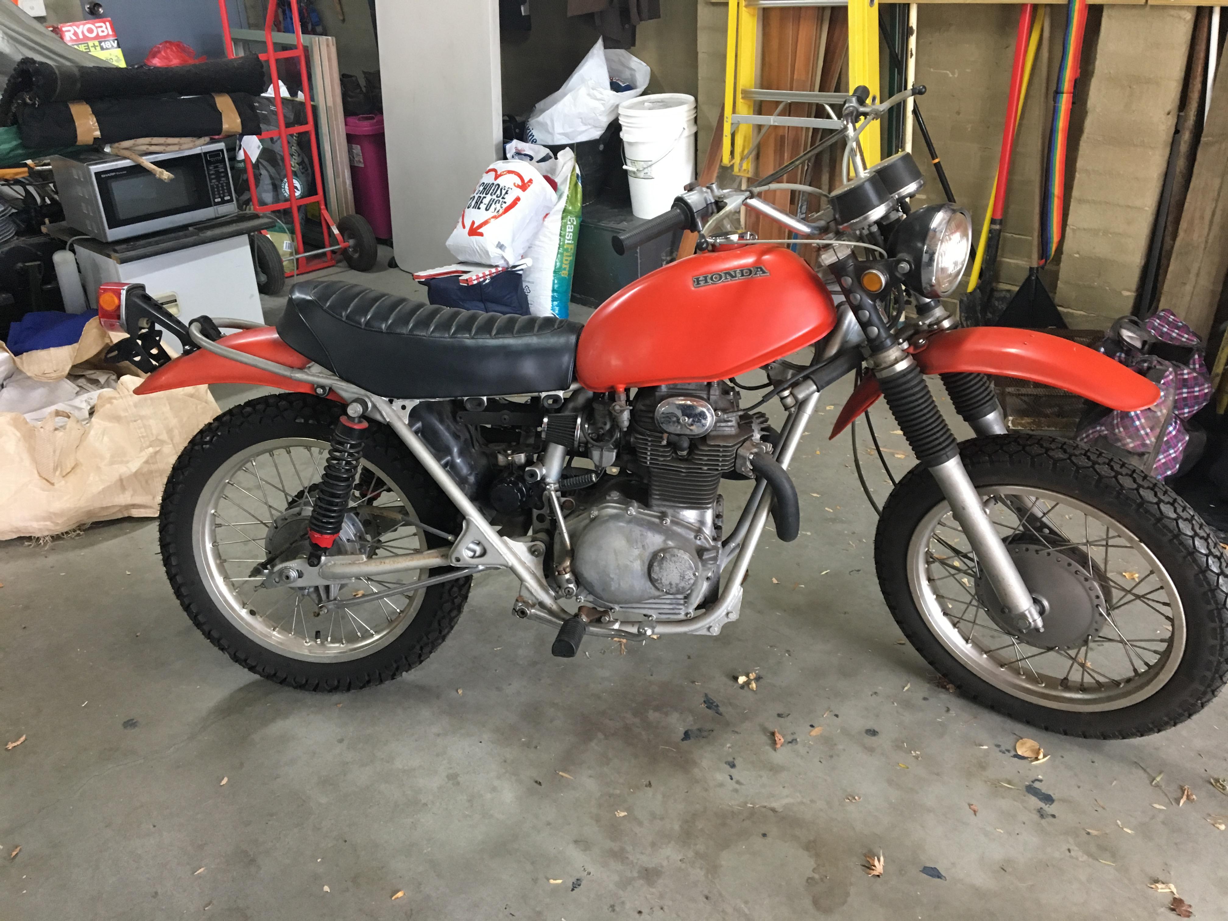 1971 HONDA SL 350 TRAIL