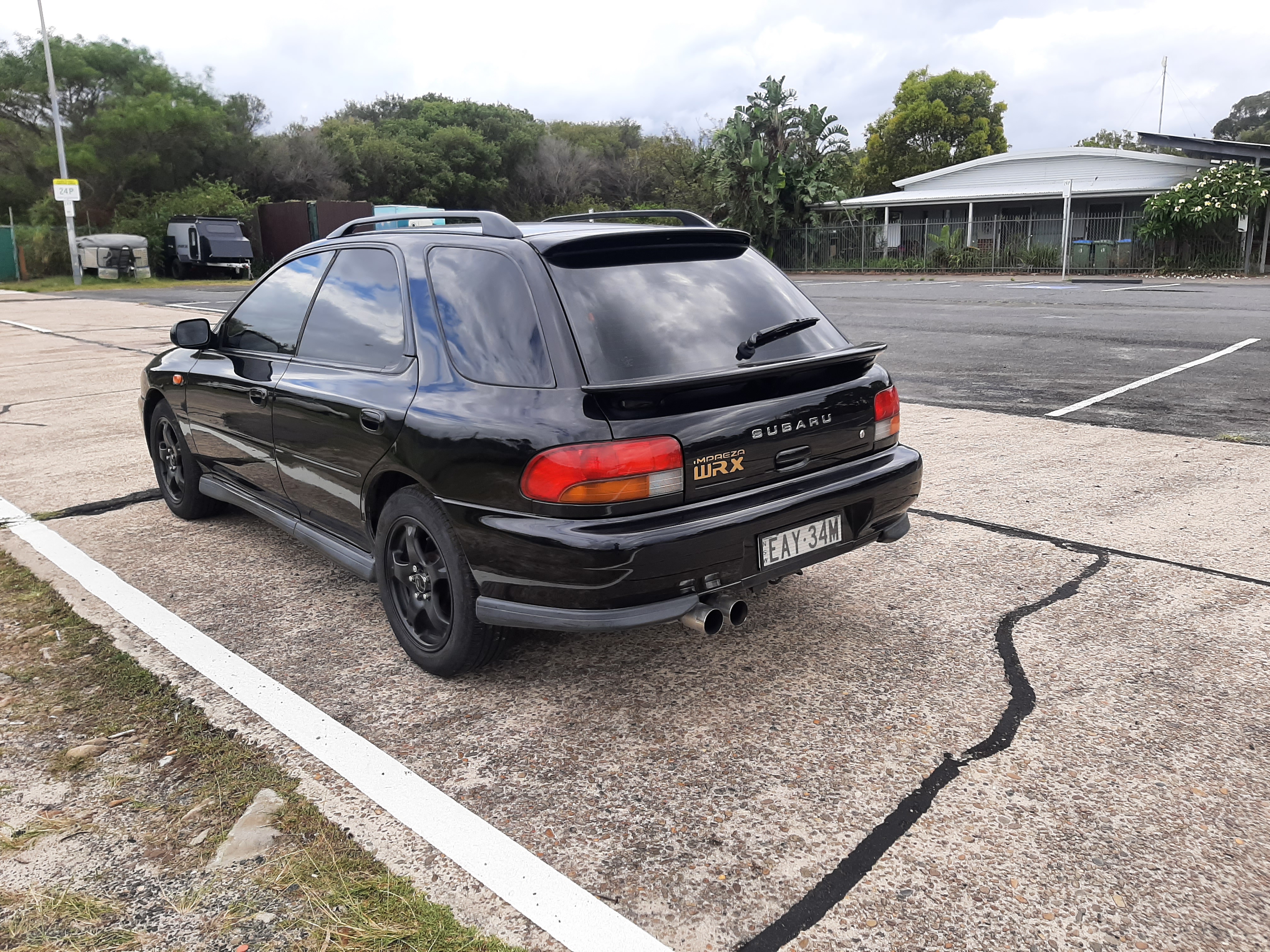 1997 SUBARU WRX GF8 HATCHBACK