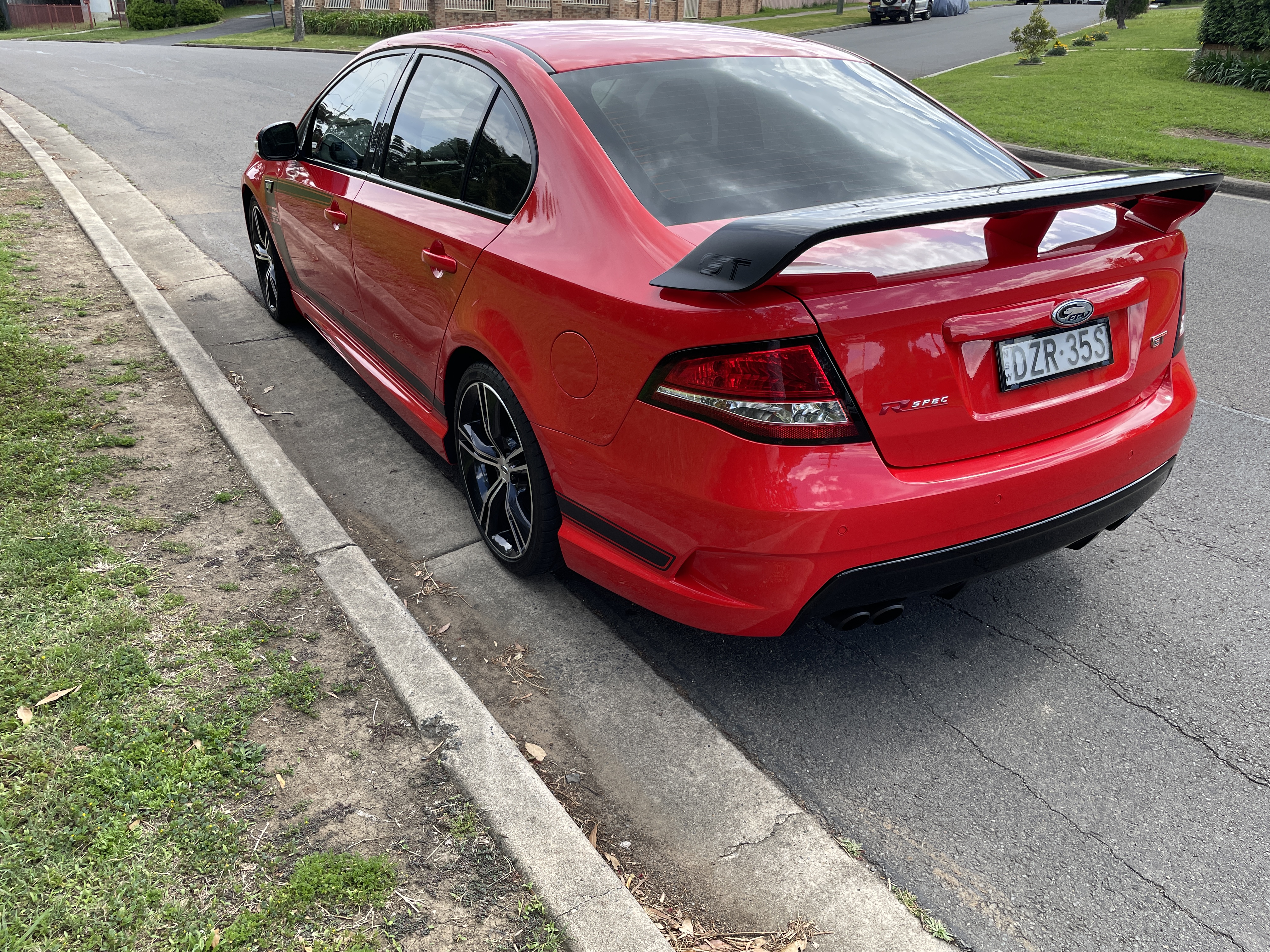 2012 FORD FPV FG MY11 GT 6 SP AUTO SEQ SPORTSHIFT 4D SEDAN