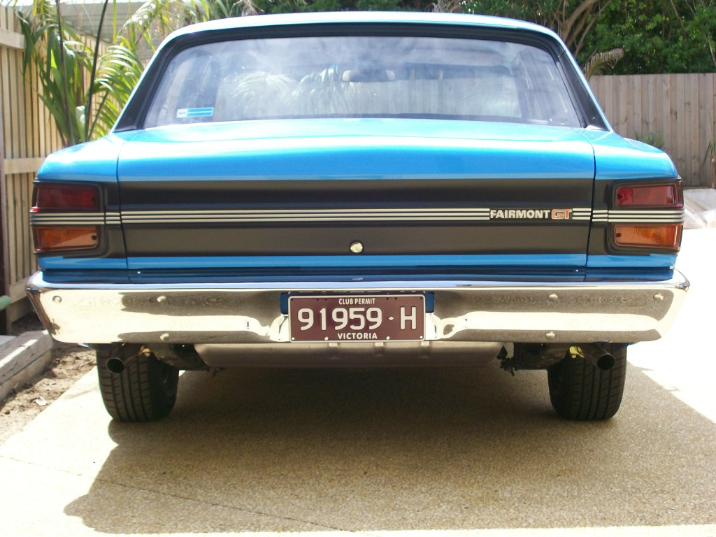 1971 FORD XY FAIRMONT GT SEDAN