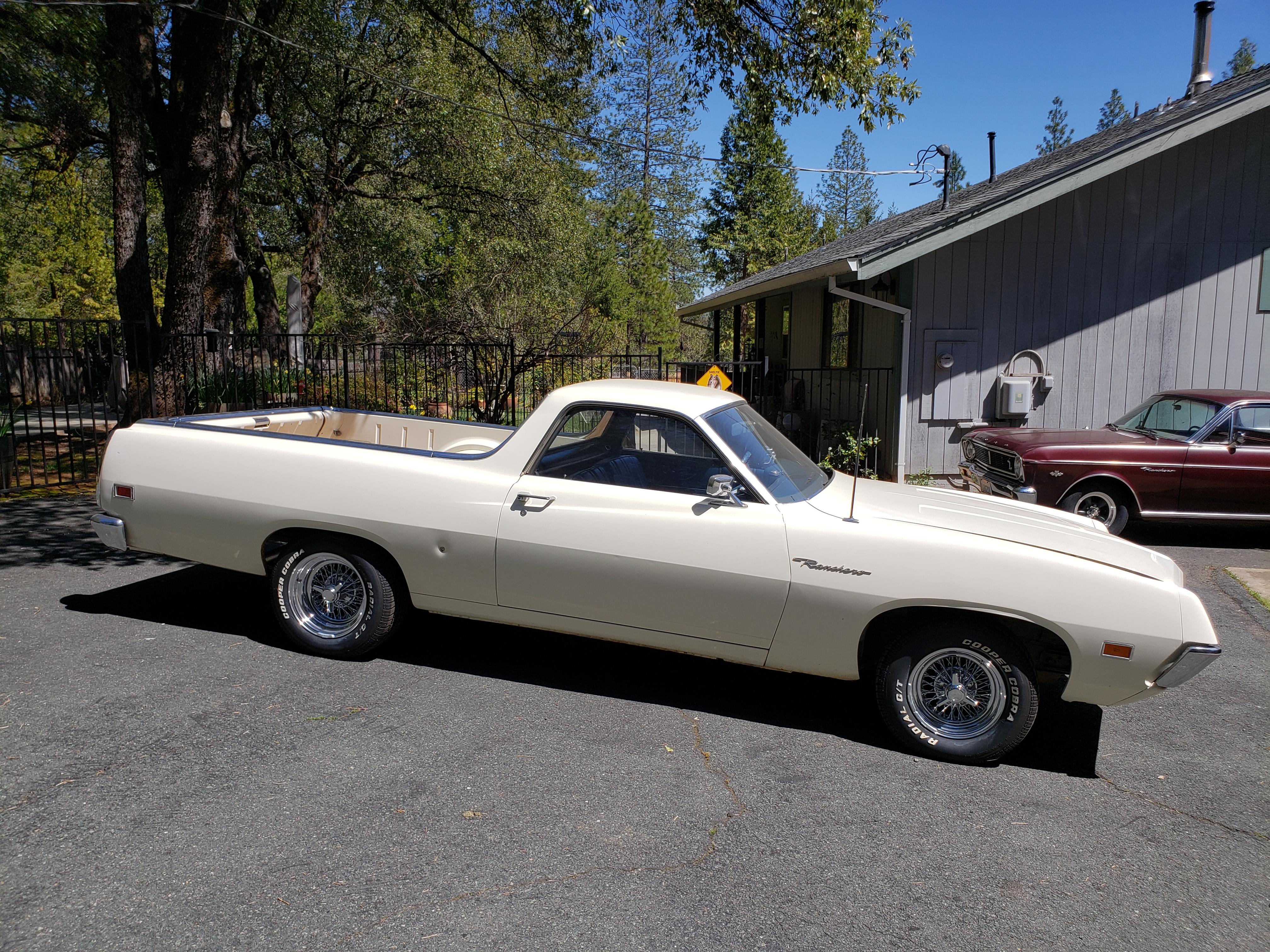 1970 FORD RANCHERO MANUAL UTILITY