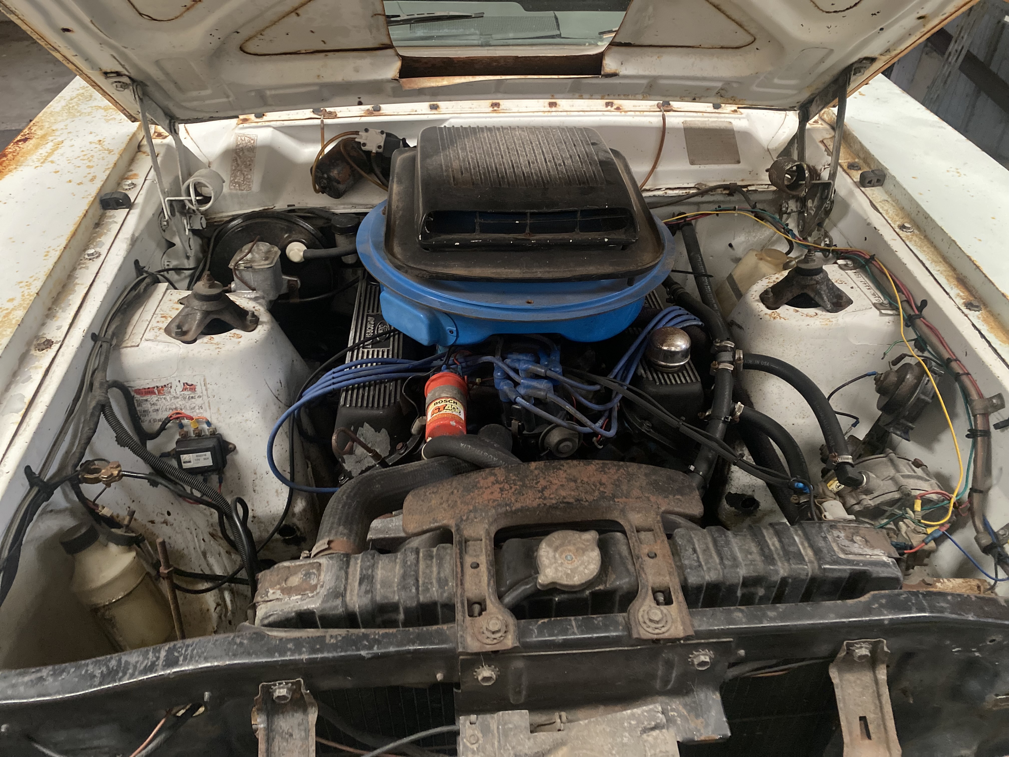 1971 FORD FAIRMONT XY 4 SP MANUAL 4D SEDAN