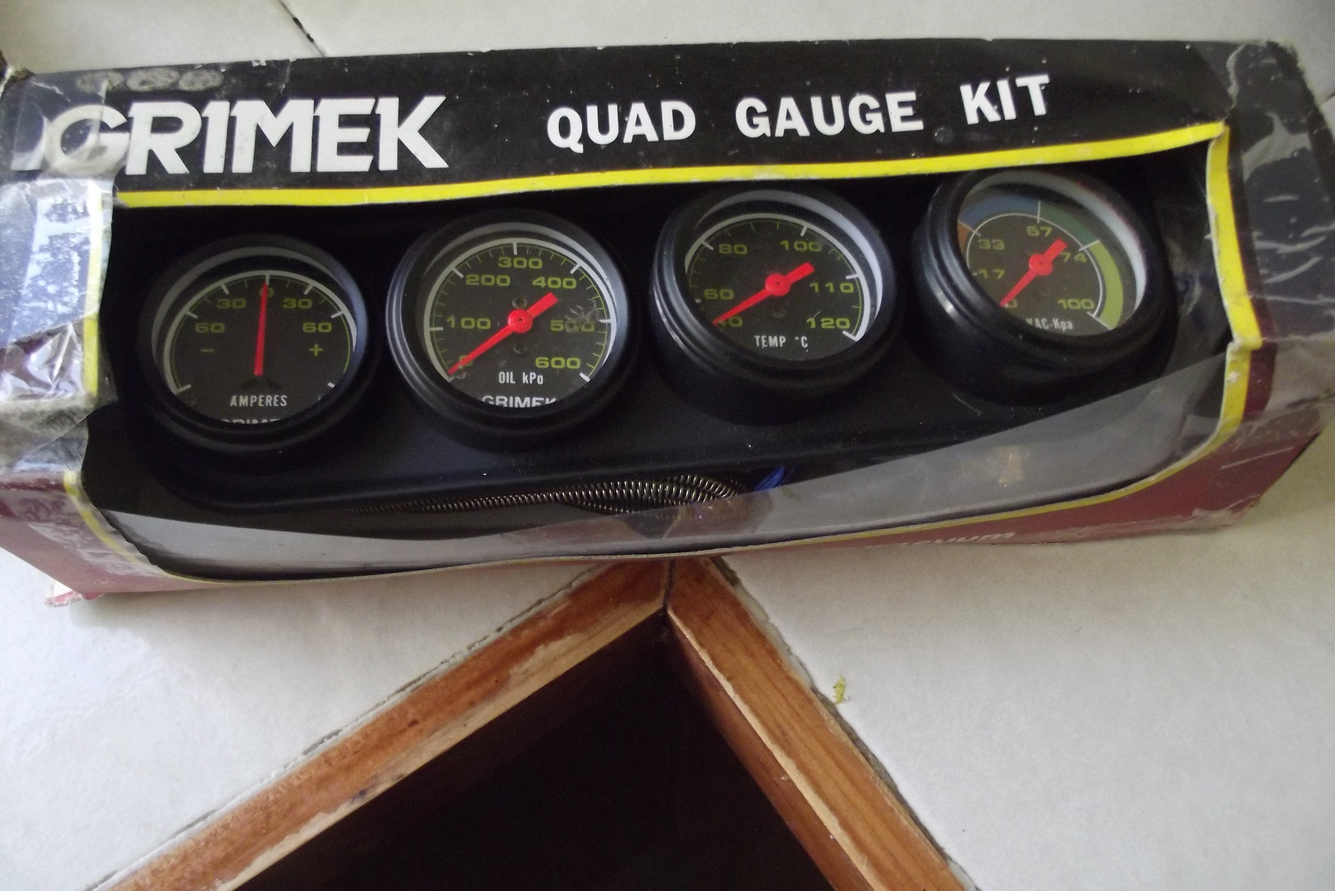 GRIMEK - QUAD GAUGE KIT