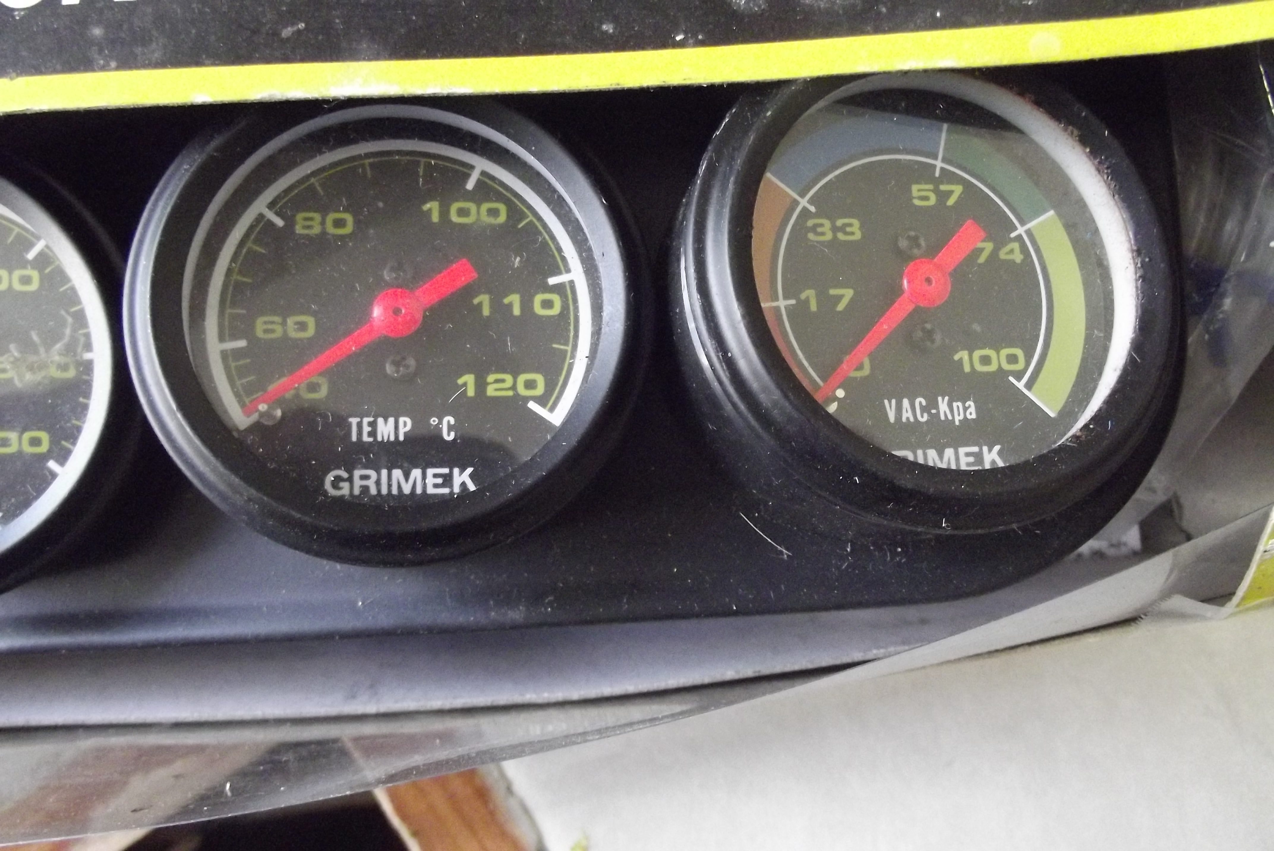 GRIMEK - QUAD GAUGE KIT