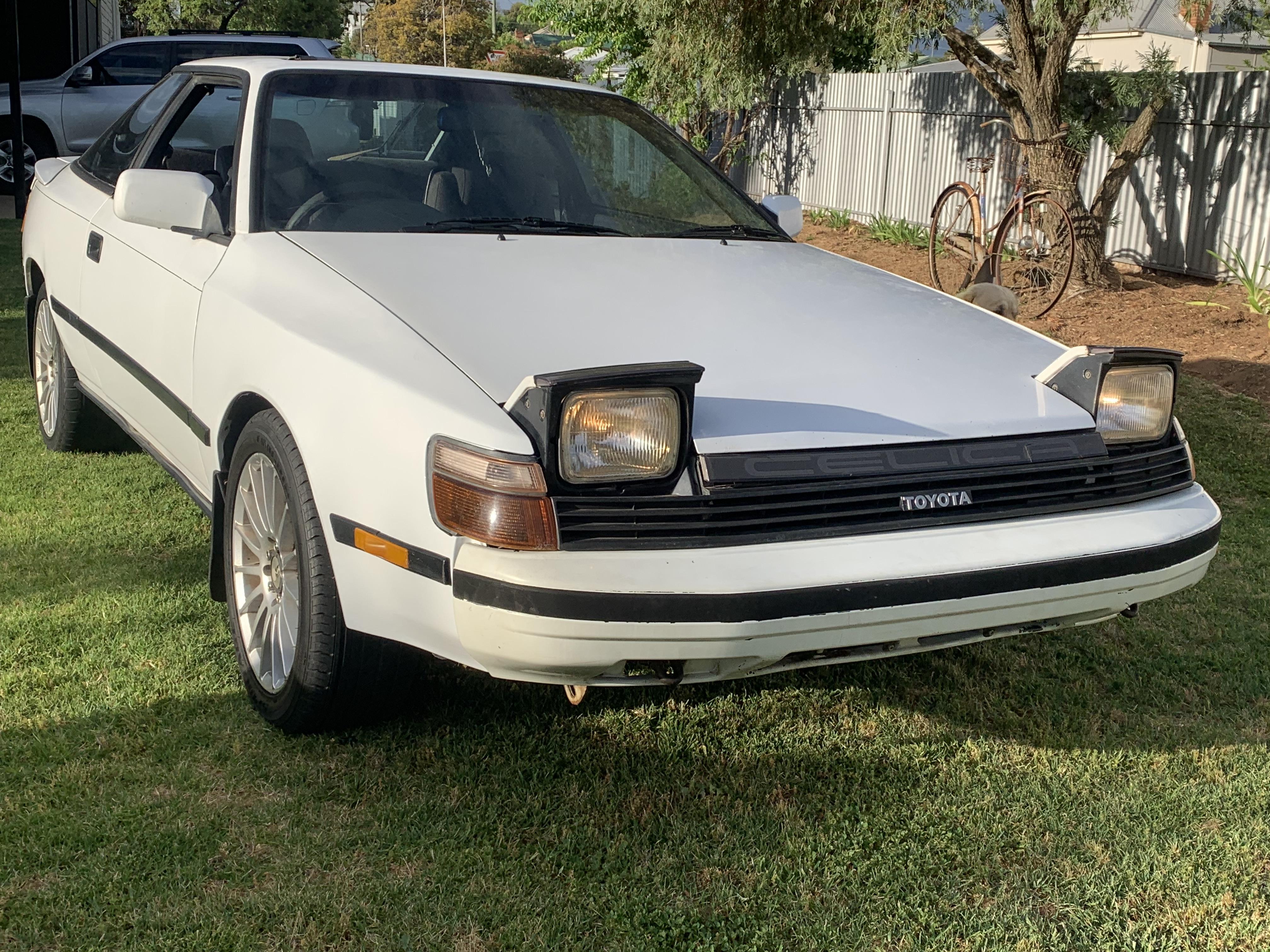 1986 TOYOTA CELICA ST162 5 SP MANUAL 2D LIFTBACK