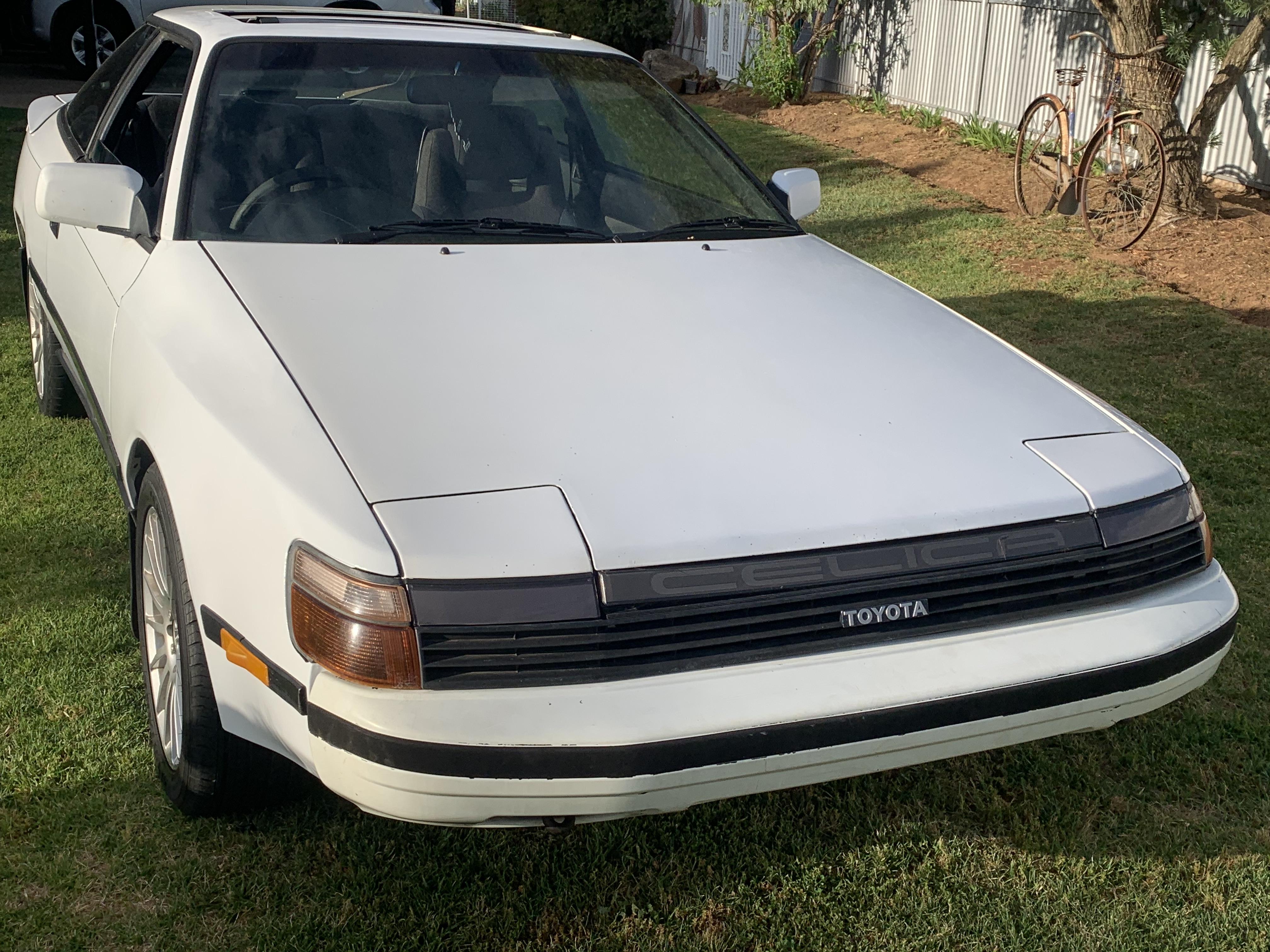 1986 TOYOTA CELICA ST162 5 SP MANUAL 2D LIFTBACK