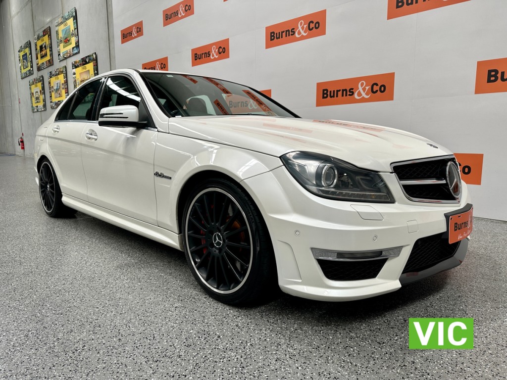 2012 MERCEDES-BENZ C63 W204 AMG 7 SP AUTOMATIC 4D SEDAN