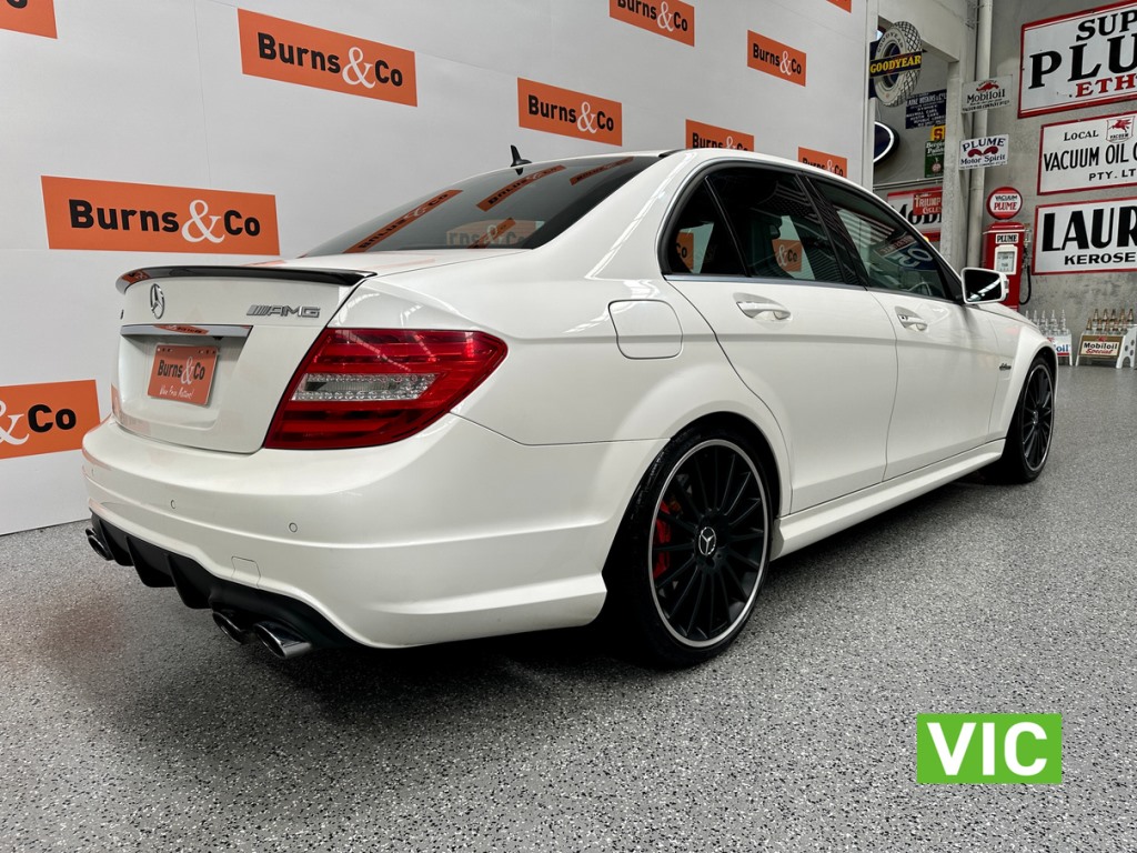 2012 MERCEDES-BENZ C63 W204 AMG 7 SP AUTOMATIC 4D SEDAN