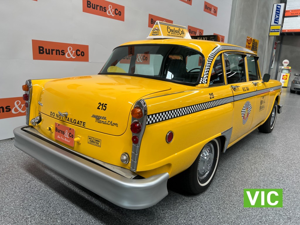 1981 NEW YORK CHECKER CAB A12 V8 SEDAN