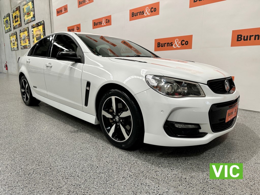 2016 HOLDEN COMMODORE VF II SS BLACK EDITION 6 SP AUTOMATIC 4D SEDAN