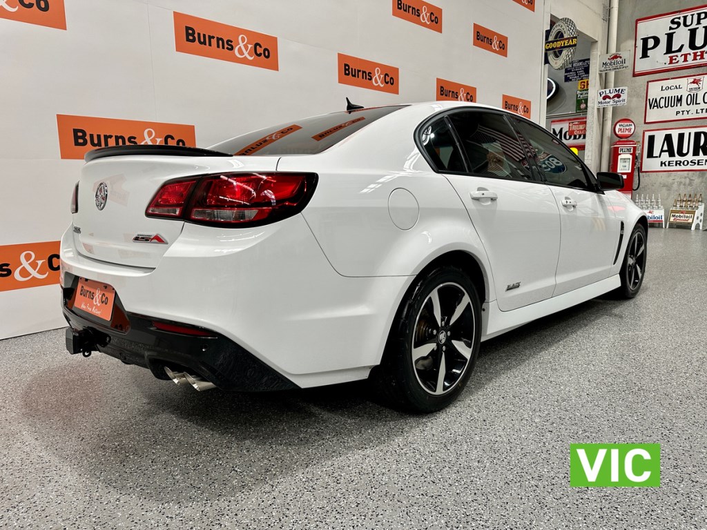 2016 HOLDEN COMMODORE VF II SS BLACK EDITION 6 SP AUTOMATIC 4D SEDAN