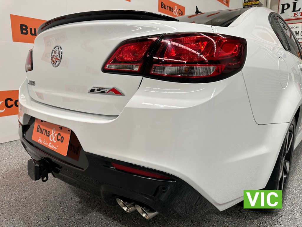2016 HOLDEN COMMODORE VF II SS BLACK EDITION 6 SP AUTOMATIC 4D SEDAN