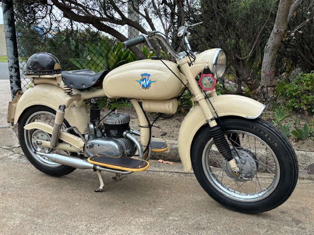 1954 M.V. AGUSTA 125 PULLMAN TWIN PORT SPORT