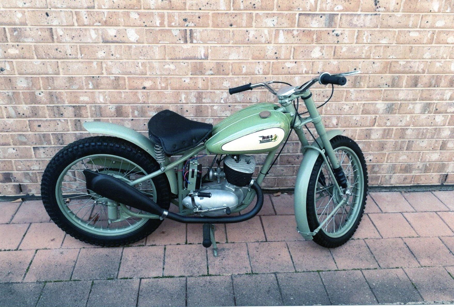 1955 BSA D1 BANTAM 125CC TRIALS
