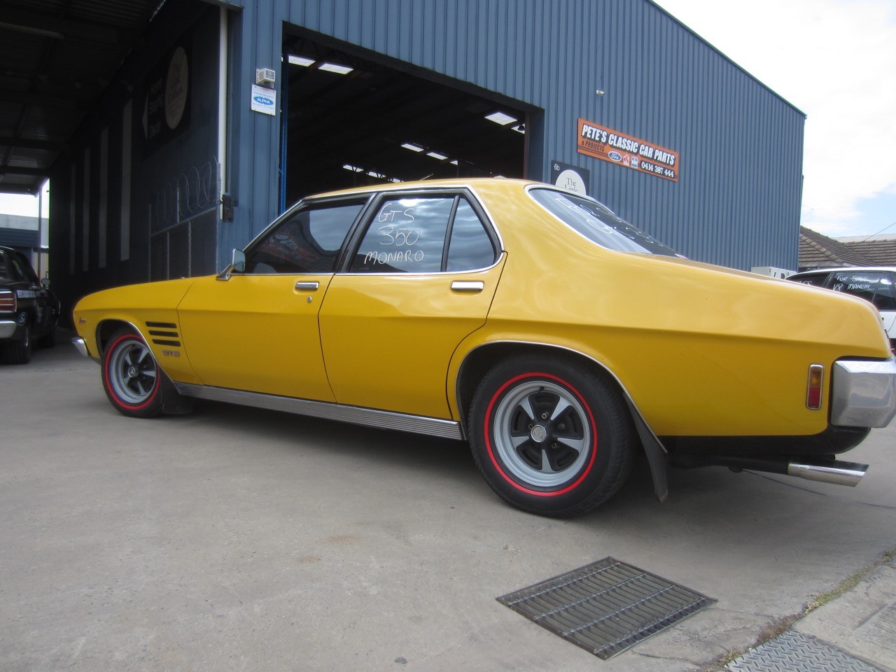 1973 HOLDEN MONARO HQ GTS 350 3 SP AUTOMATIC 4D SEDAN