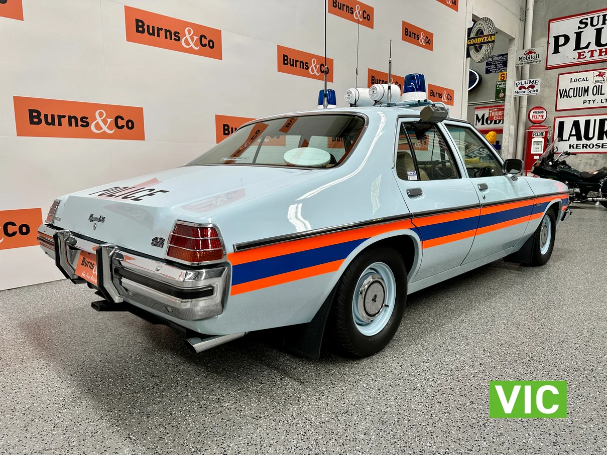 1979 HOLDEN KINGSWOOD HZ SL (SA POLICE) 3 SP AUTOMATIC 4D SEDAN