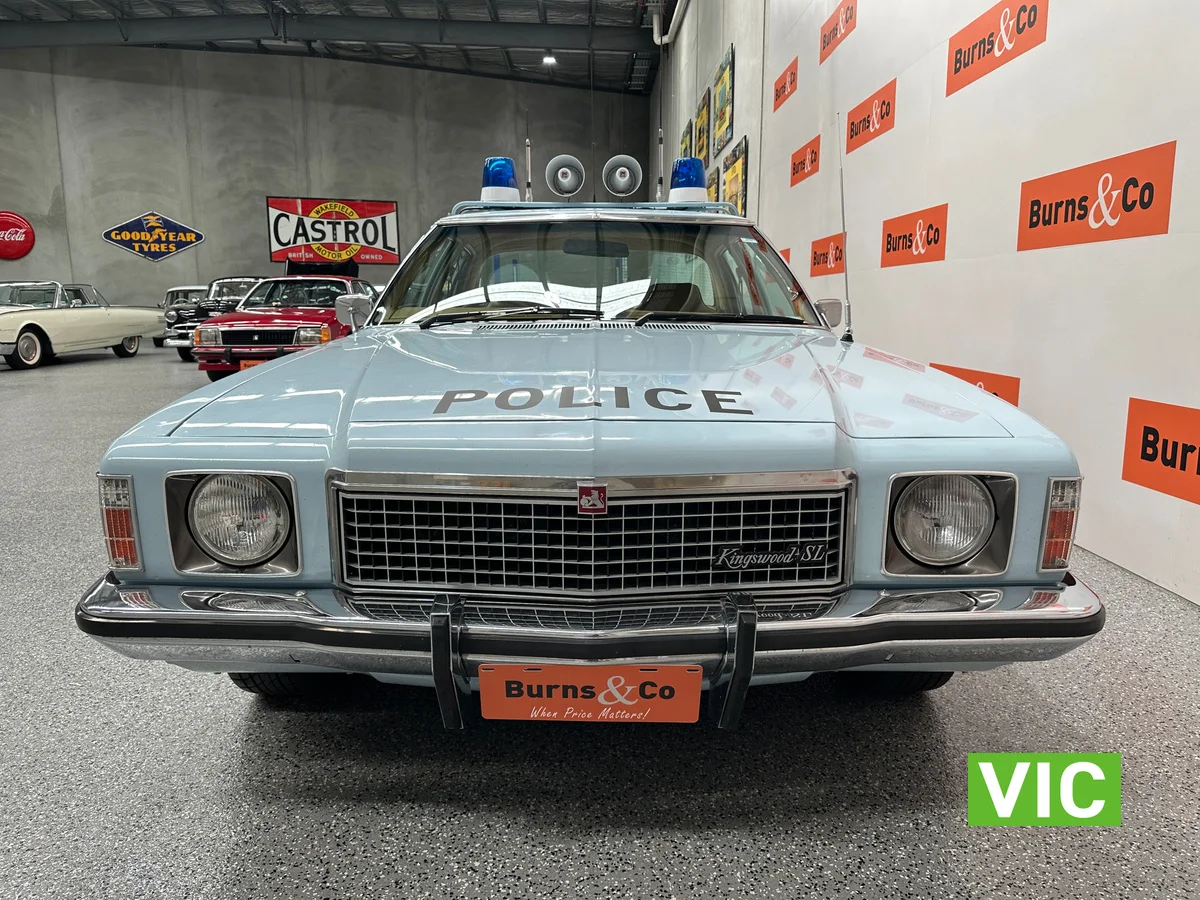 1979 HOLDEN KINGSWOOD HZ SL (SA POLICE) 3 SP AUTOMATIC 4D SEDAN