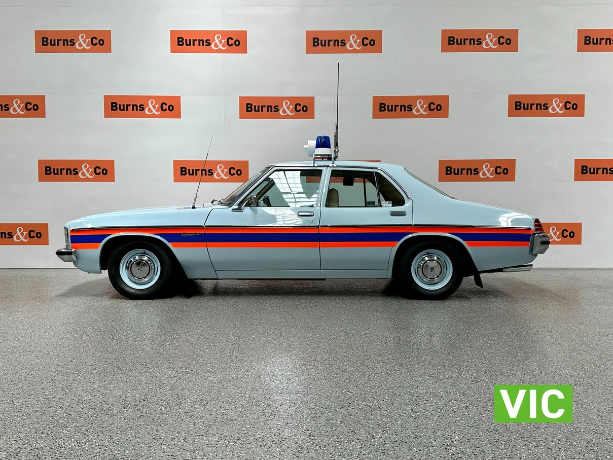 1979 HOLDEN KINGSWOOD HZ SL (SA POLICE) 3 SP AUTOMATIC 4D SEDAN