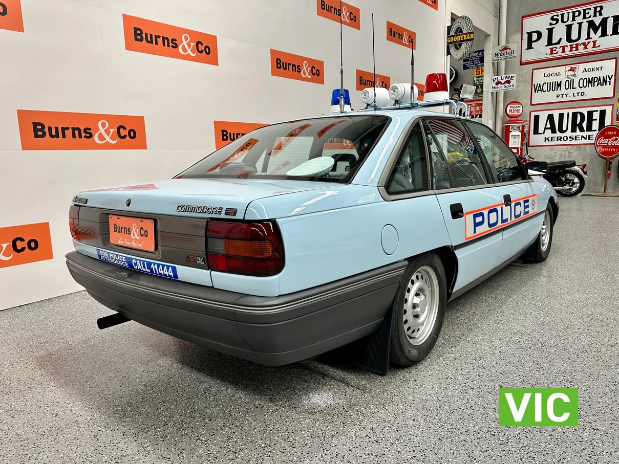 1991 HOLDEN COMMODORE VN EXECUTIVE BT1 (SA POLICE CAR) 4 SP AUTOMATIC 4D SEDAN