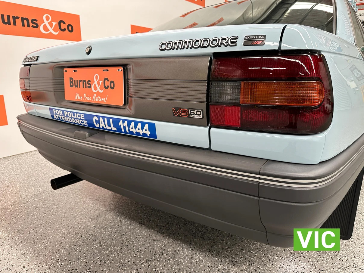 1991 HOLDEN COMMODORE VN EXECUTIVE BT1 (SA POLICE CAR) 4 SP AUTOMATIC 4D SEDAN
