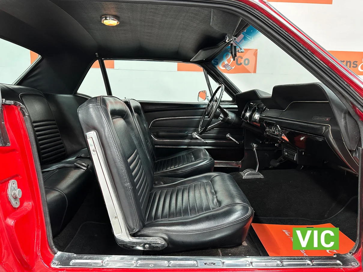 1967 FORD MUSTANG AUTOMATIC 2D HARDTOP