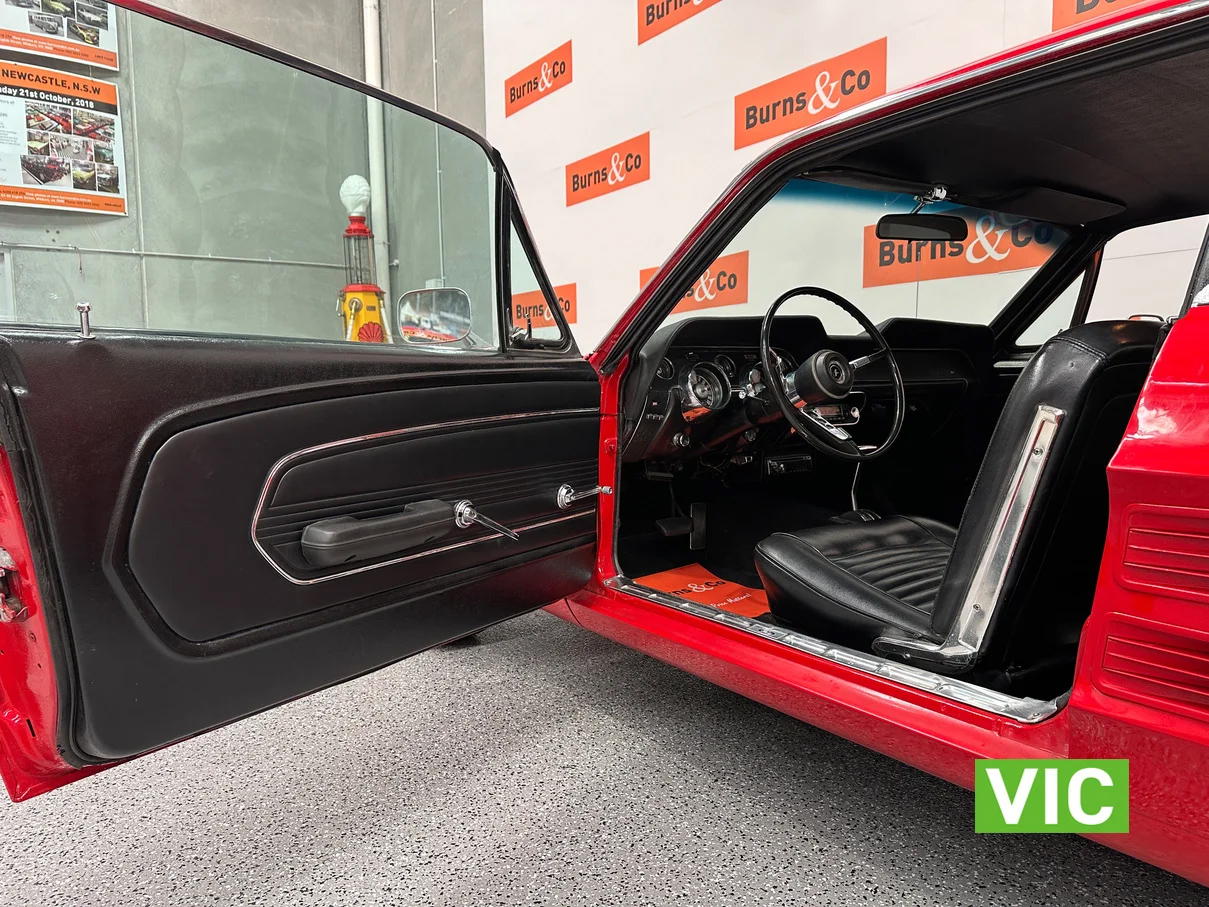 1967 FORD MUSTANG AUTOMATIC 2D HARDTOP