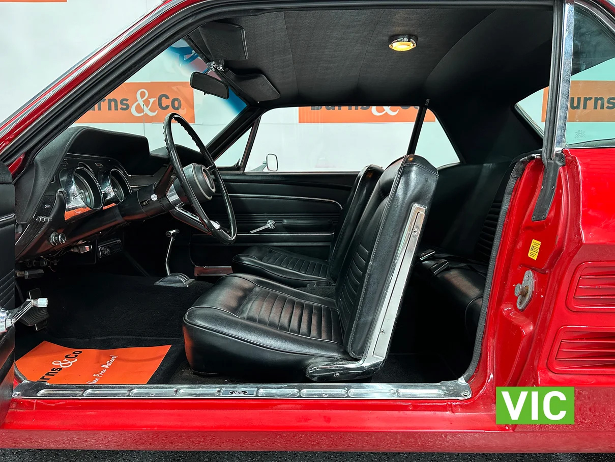 1967 FORD MUSTANG AUTOMATIC 2D HARDTOP