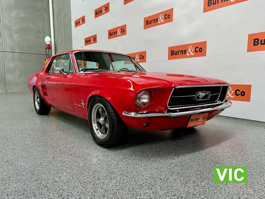 1967 FORD MUSTANG AUTOMATIC 2D HARDTOP