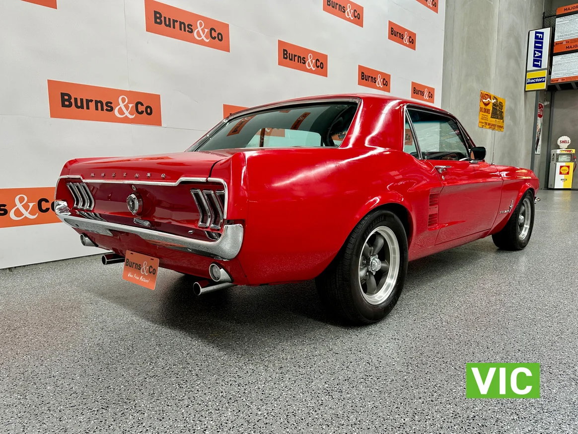 1967 FORD MUSTANG AUTOMATIC 2D HARDTOP