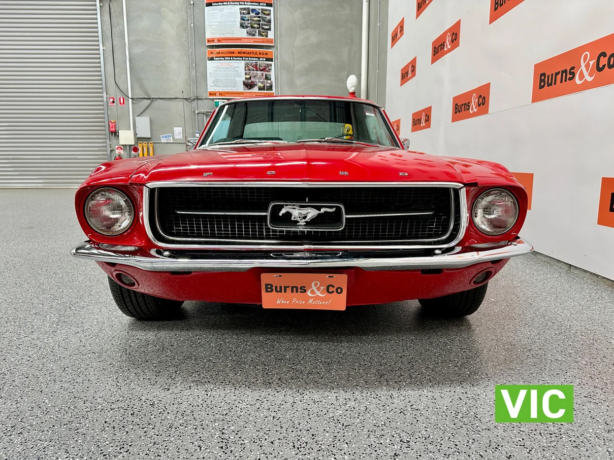 1967 FORD MUSTANG AUTOMATIC 2D HARDTOP