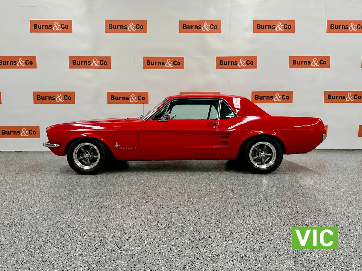 1967 FORD MUSTANG AUTOMATIC 2D HARDTOP