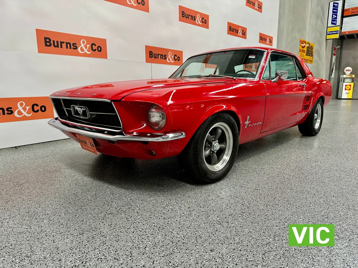 1967 FORD MUSTANG AUTOMATIC 2D HARDTOP