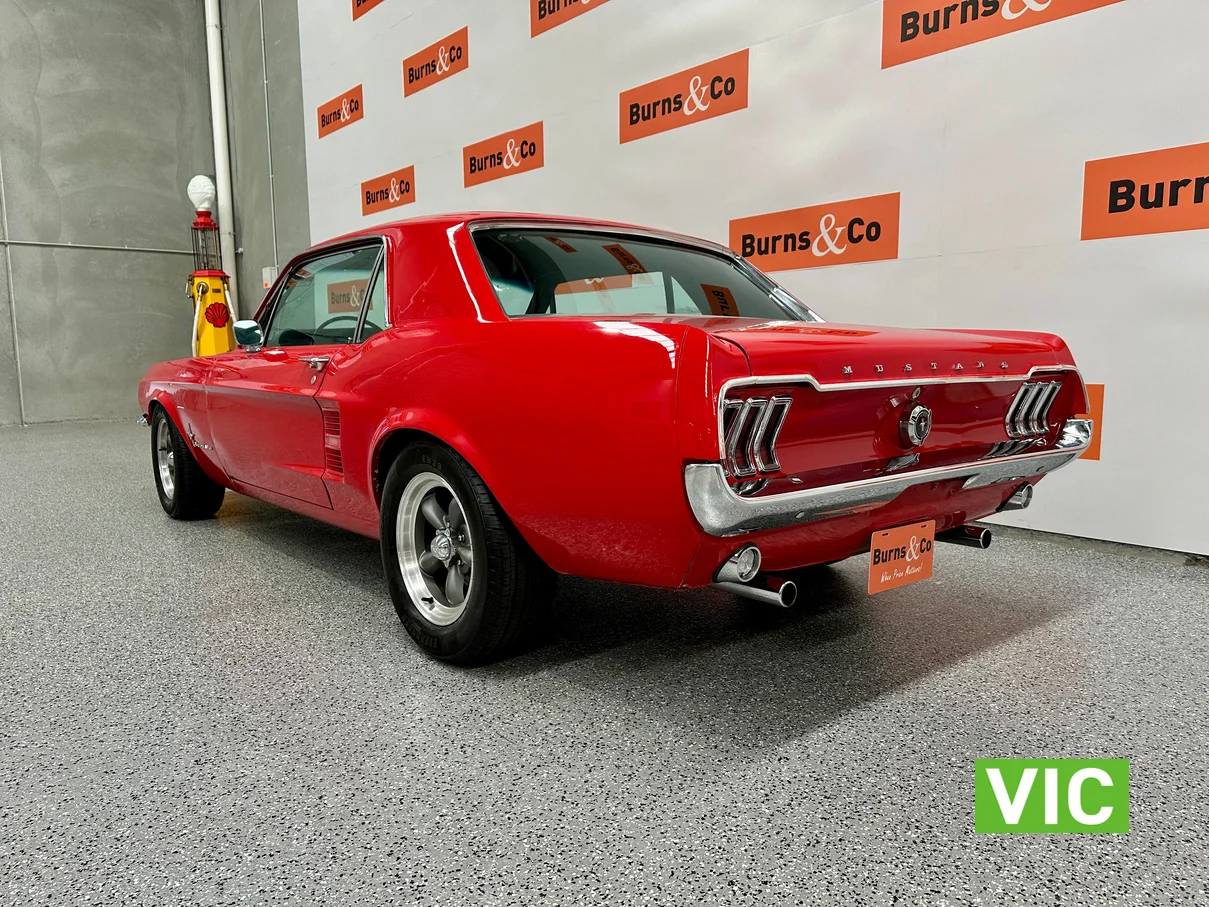 1967 FORD MUSTANG AUTOMATIC 2D HARDTOP