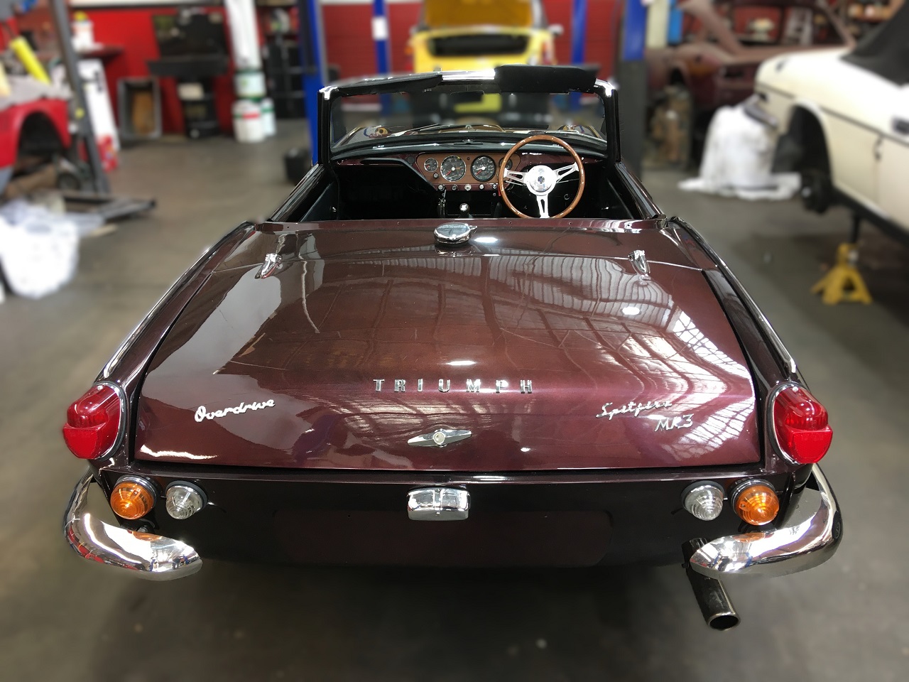 1969 TRIUMPH SPITFIRE MK 3 GT6 CONVERTIBLE