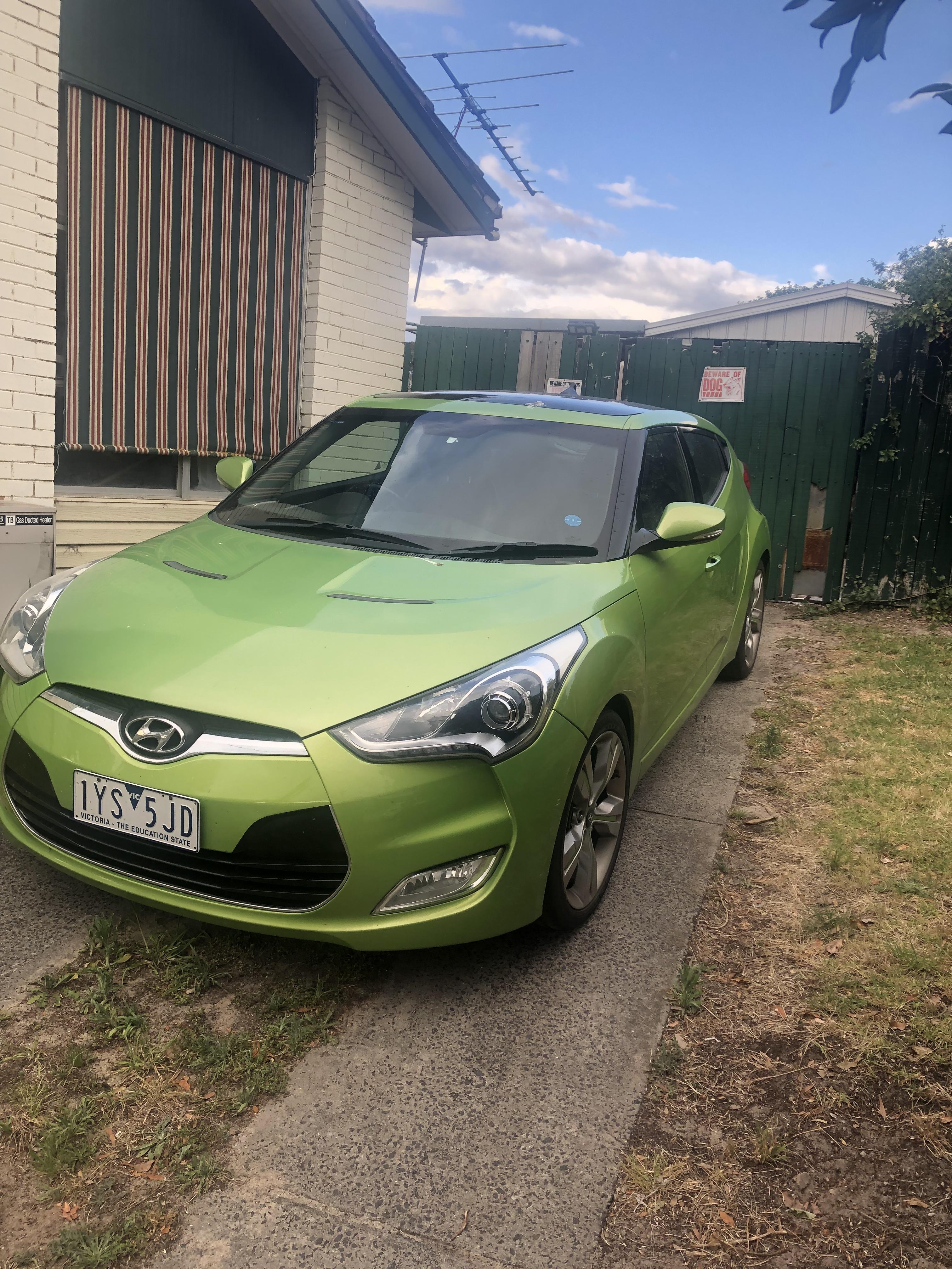 2012 HYUNDAI VELOSTER FS COUPE