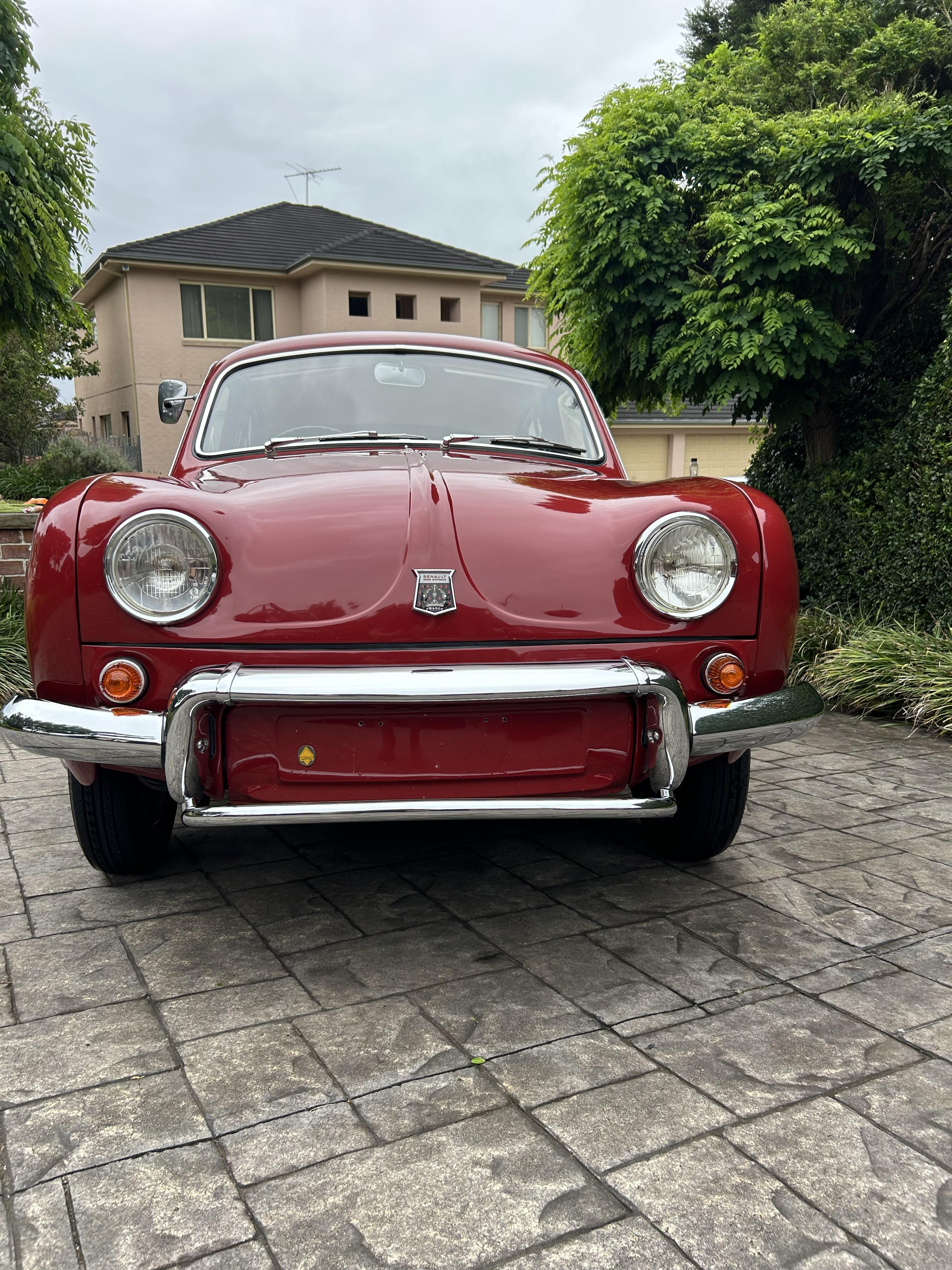 1961 RENAULT DAUPHINE GORDINI 4 SP MANUAL 4D SEDAN