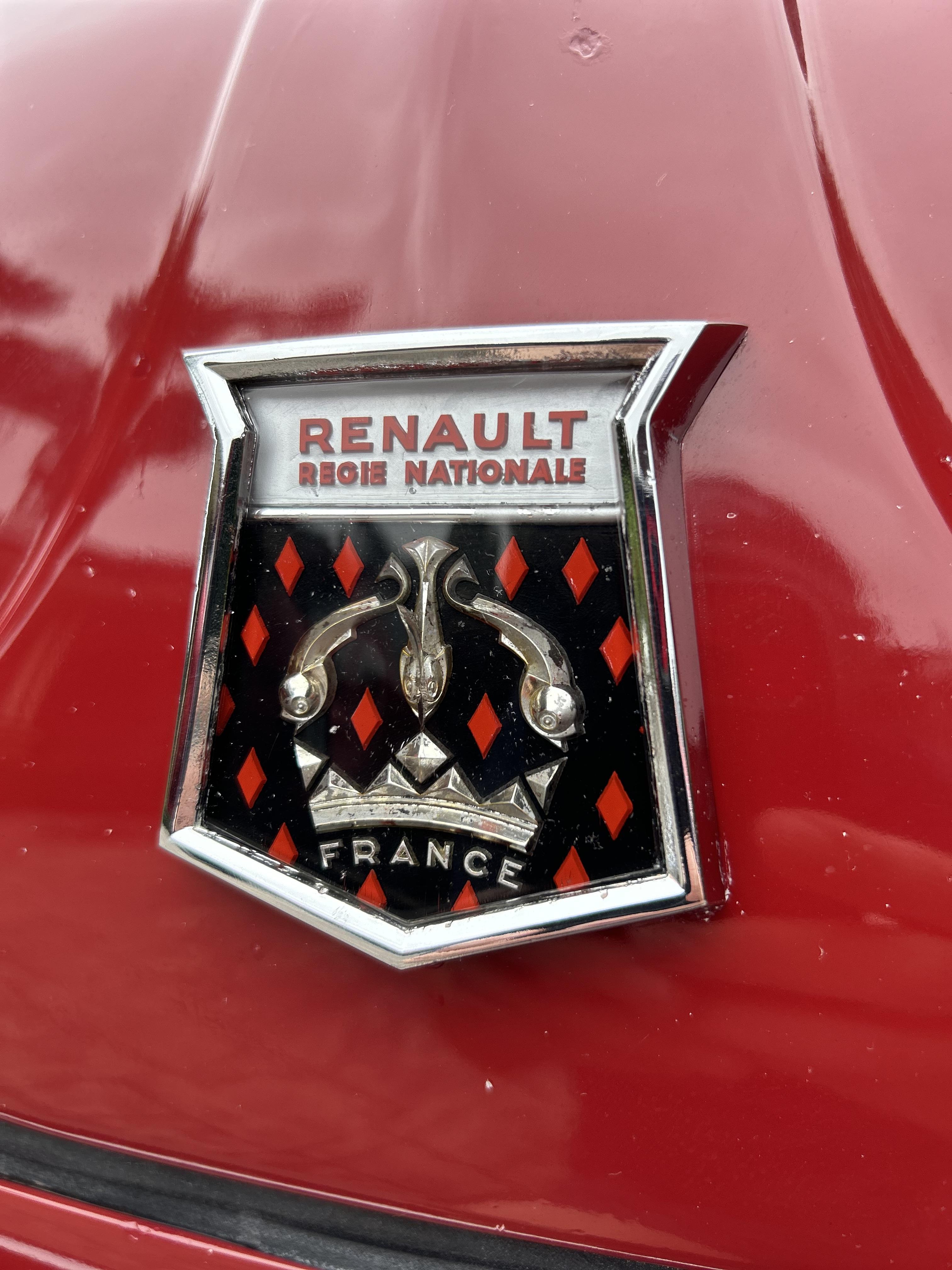1961 RENAULT DAUPHINE GORDINI 4 SP MANUAL 4D SEDAN