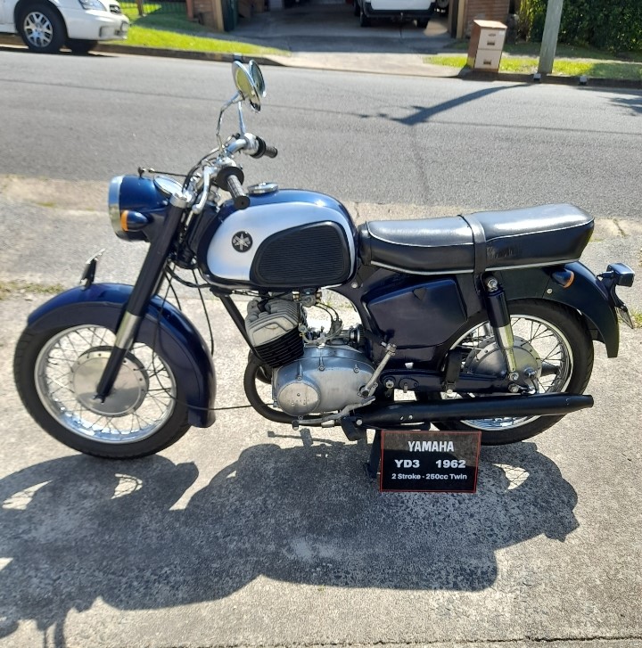 1962 YAMAHA YD3 250CC ROAD