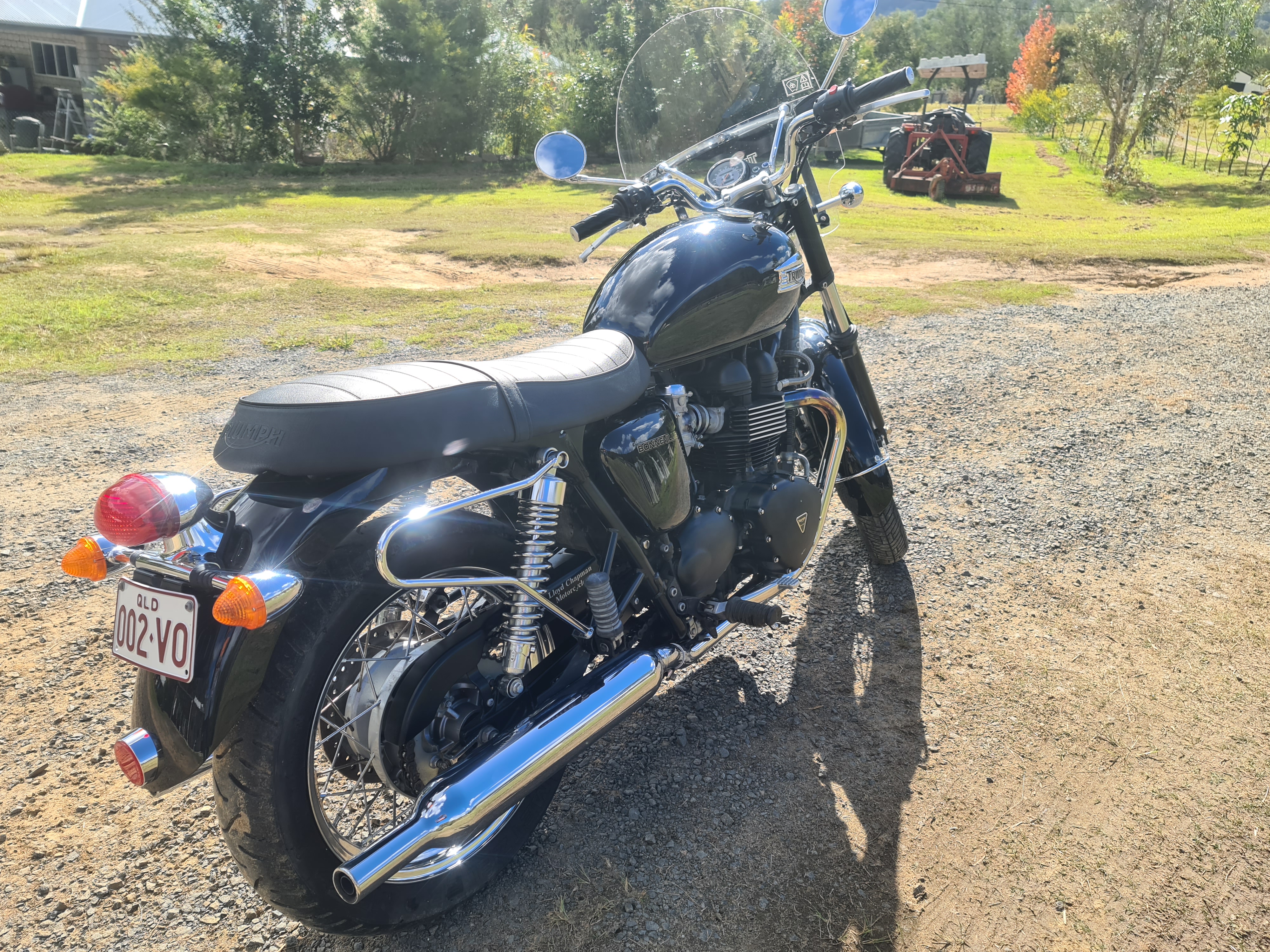 2008 TRIUMPH BONNEVILLE 865CC ROAD