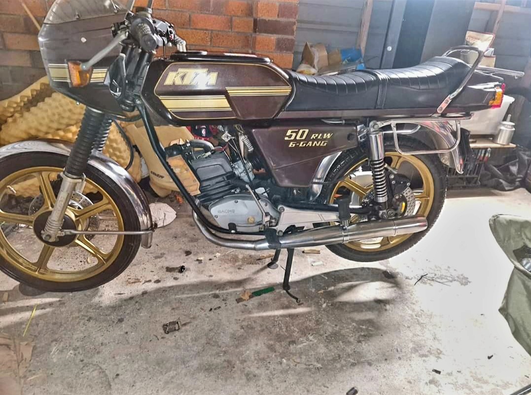 1980 KTM COMET RSW 6 GANG ROAD
