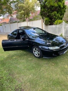 2003 PEUGEOT 406 D9 5 SP MANUAL 2D COUPE